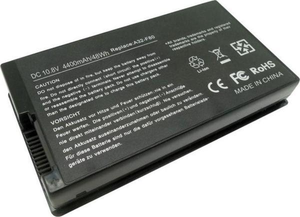 Asus A8, A8000, F8, F80, N80 A32-f80 Serisi Notebook Bataryası - Pili** - Image 1