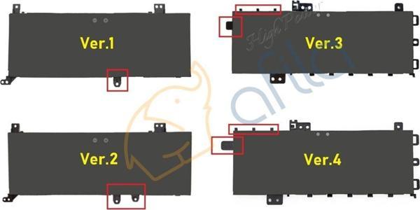 Asus X509Fa-Ej, X509Fa-Ej049T, X509Fa-Ej056T Notebook Bataryası - Laptop Pili - Image 1