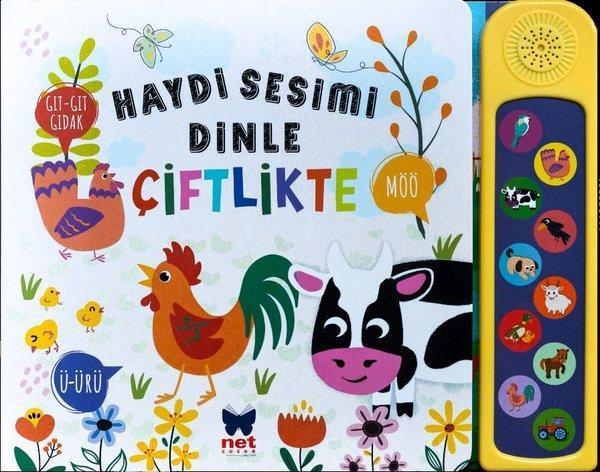 Haydi Sesimi Dinle-Çiftlikte - Net Çocuk Yayınları Yayınevi - Image 1