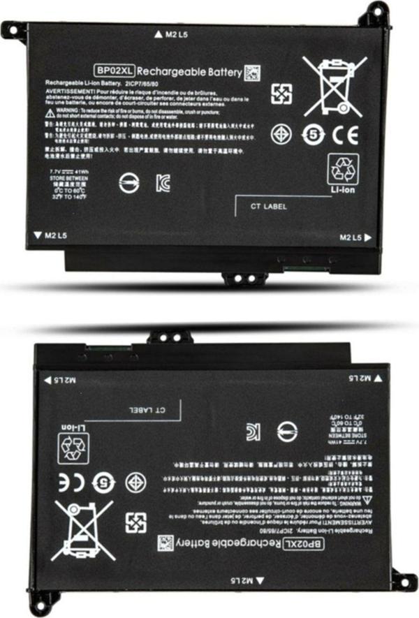 Hp Pavilion 15-au, 15-au000 Uyumlu Bp02xl Notebook Bataryası - Pili - Image 1