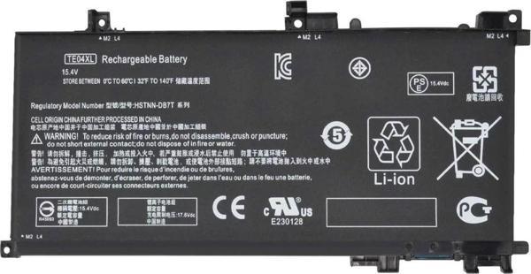 Hp Pavilion 15-bc, Omen 15-ax, Te04xl Notebook Bataryası - 4 Cell - Image 1