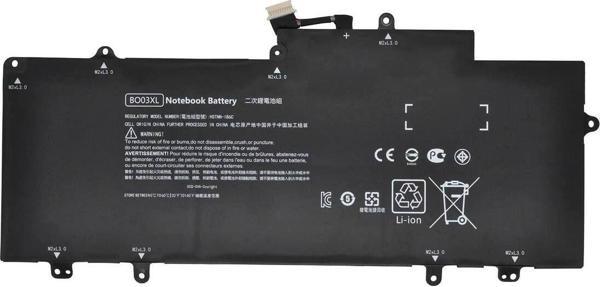 HP BO03XL, SlateBook 14-p, 14-p000,14-z, Chromebook 14-X, 14-Q, 14 G3 Notebook Bataryası, Pil / RHL- - Image 1