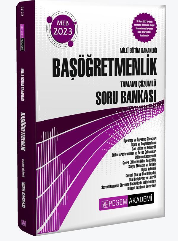 2023 Milli Eğitim Bakanlığı Başöğretmenlik Soru Bankası - Pegem Akademi Yayıncılık - Image 1