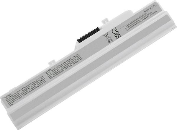 Lg X110, Datron Mobee N011, Msi U100 Uyumlu Notebook Bataryası - Beyaz - 6 Cell - Image 1