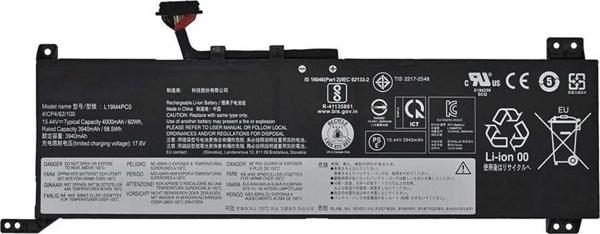 Lenovo Legion 5P-15IMH05, 5P-15IMH05H Uyumlu Notebook Bataryası Laptop Pili - Ver.1 - Image 1