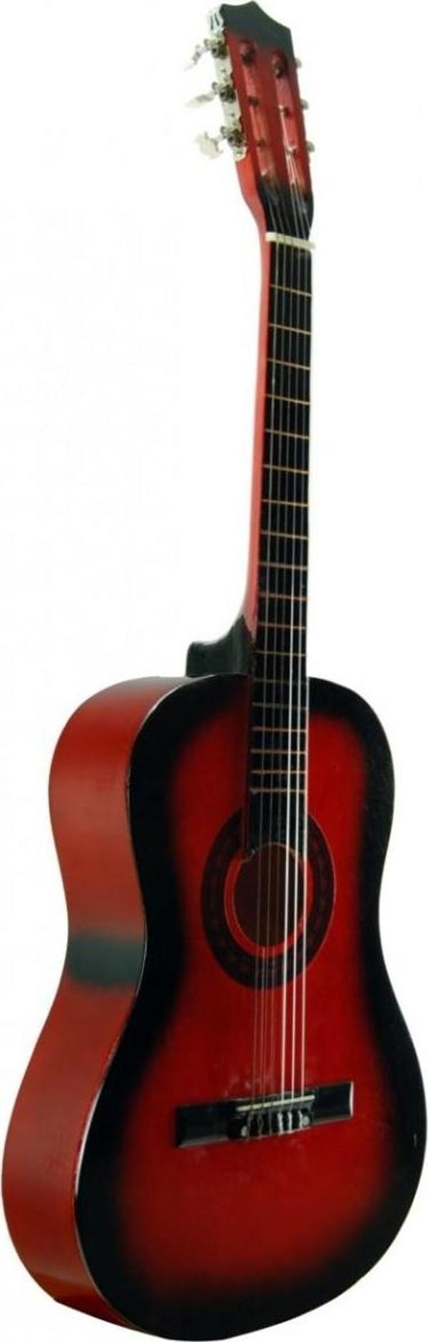 Sesenta Klasik Gitar Kırmızı Ssc50Rb Kılıf Hediyeli - Image 1