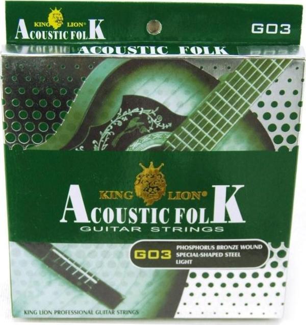 Ses Müzik Aletleri S03Fg Akustik Gitar Teli - Image 1