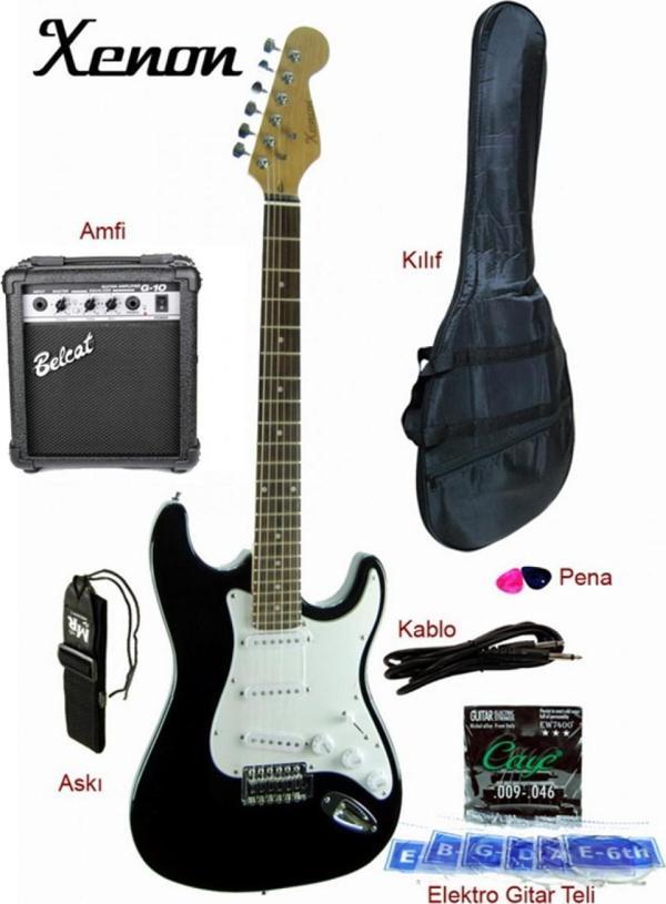 Xenon Elektro Gitar Seti Xne3Bkset - Image 1
