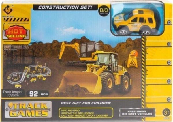 Furkan Oyuncak 395 Cm Pilli Inşaat Pisti Fr37722 - Image 1