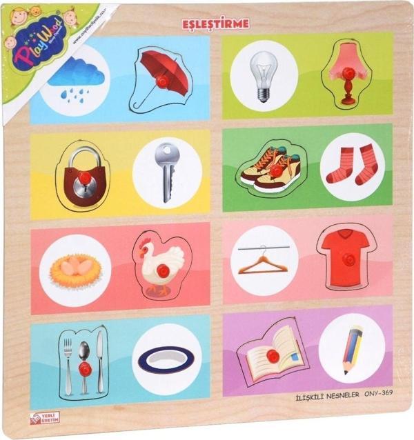 OnYıl Ony-369-370 Ahşap Tutmalı Eşleştirme Ilişkili Nesneler -onyıl - Image 1