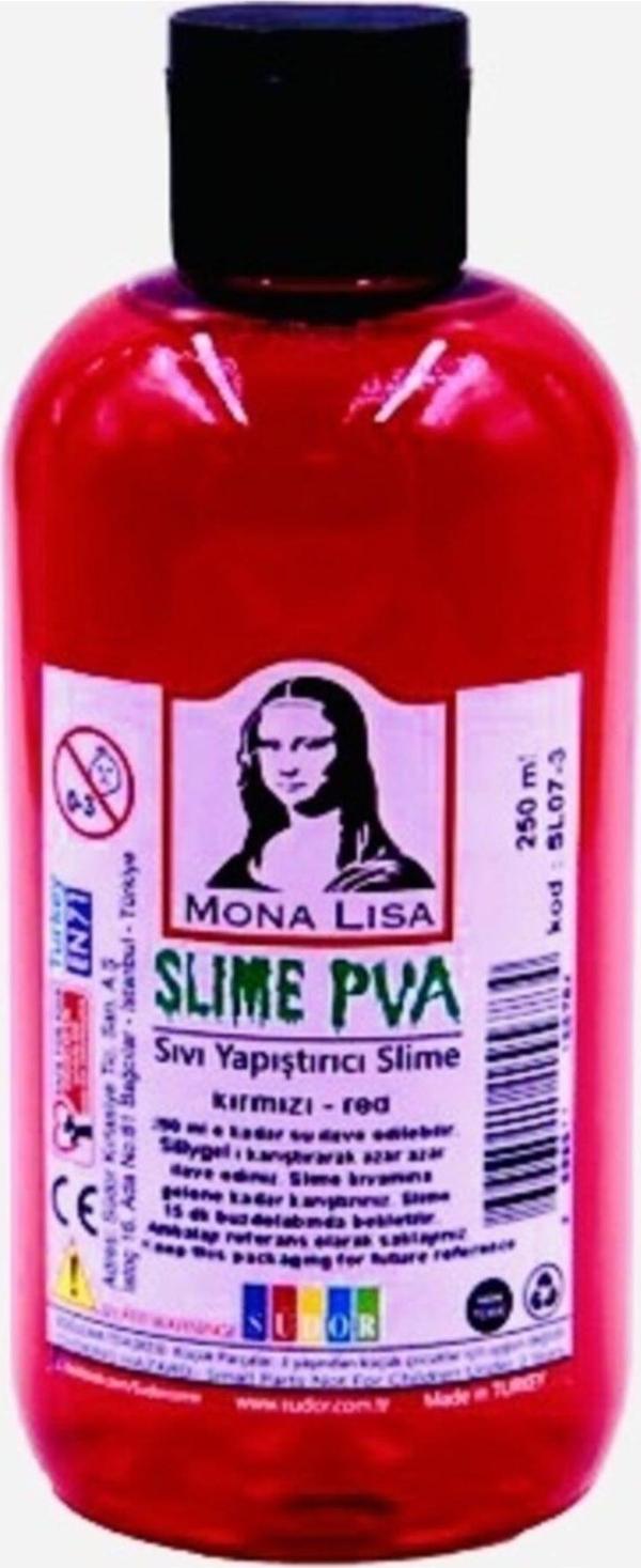 Südor Slime Sıvı Yapıştırıcı Kırmızı 250 Ml - Image 1