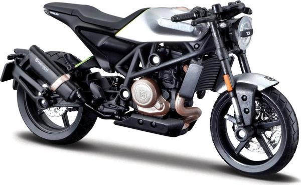 Maisto 2018 Husqvarna Vitpilen 701 Motosiklet 1/18 59017 - Image 1