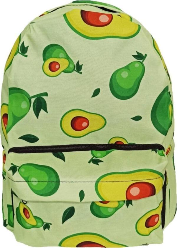 Pacman Avokado Baskılı Sırt Çantası - Image 1