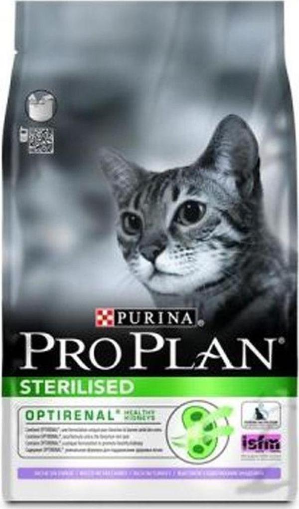 Pro Plan Sterilised Hindili Kısırlaştırılmış Kedi Maması 3 Kg - Image 1