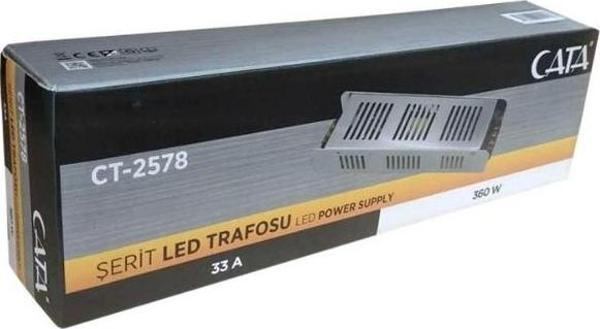 CATA 12V 30A ŞERİT LED ADAPTÖRÜ SLİM 30 A POWER 400W - Image 1