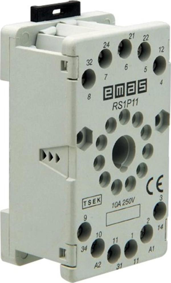EMAS ROLE SOKETİ 11 PİN RS1P11G1 - Image 1