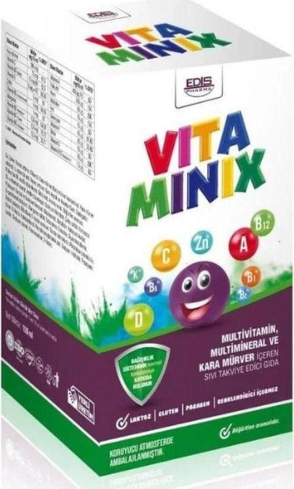 Edis Pharma Vitaminix Şurup 150 Ml - Image 1