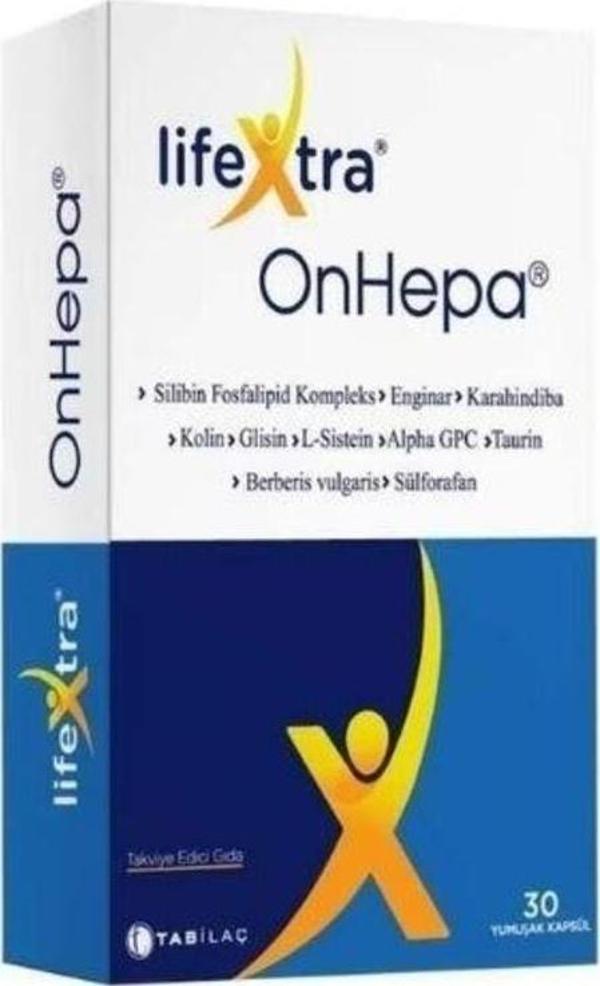 Tab İlaç Lifextra Onhepa 30 Kapsül - Image 1
