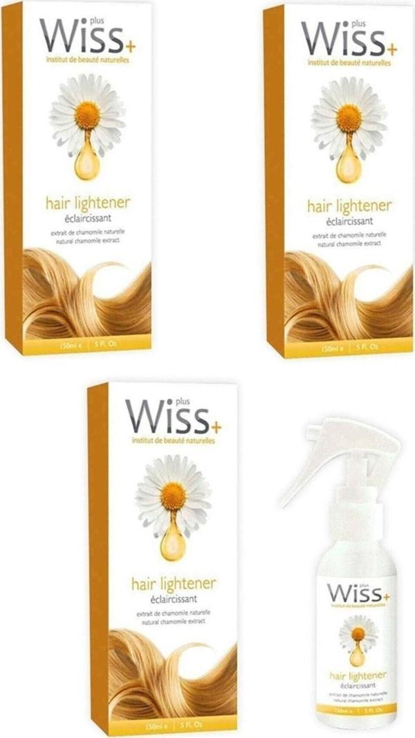 Wiss Plus Papatya Özlü Saç Rengi Açıcı Sprey 150 Ml X 3 Adet-Yeni Üretim - Image 1