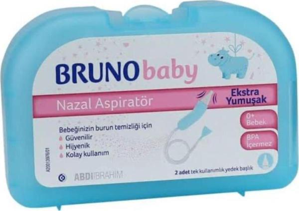 Bruno Baby Extra Yumuşak Nazal Aspiratör 02/2024 Miadlı - Image 1