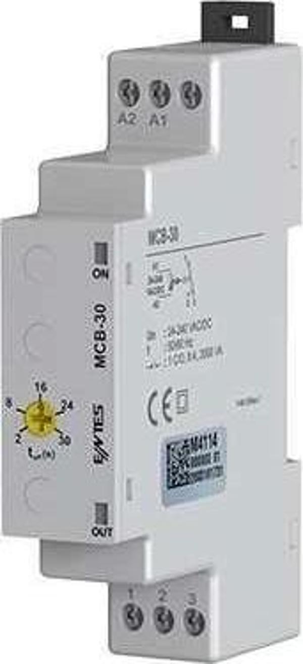 ENTES MCB-30 Sn Yassı Zaman Rölesi 12-240V Ac-Dc - Image 1