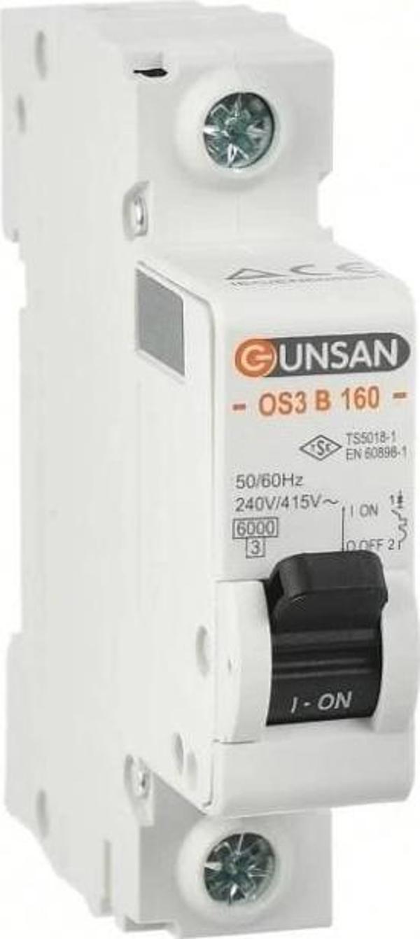 GÜNSAN 1X20A 6kA B TİP 1P OTOMAT VALTA - Image 1
