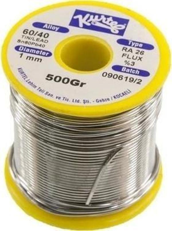 KURTEL 500 gr Makara 60/40 1,2 mm Lehim Teli (Pastalı) - Image 1