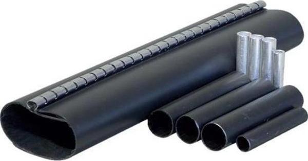 TAMER -ERBAĞ 3X70+35 KABLO İÇİN FERMUARLI ISI BÜZÜŞMELİ EK MUF 1KW - Image 1