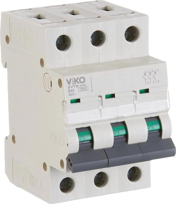 VİKO 3X10A W-OTOMAT C 3kA - Image 1