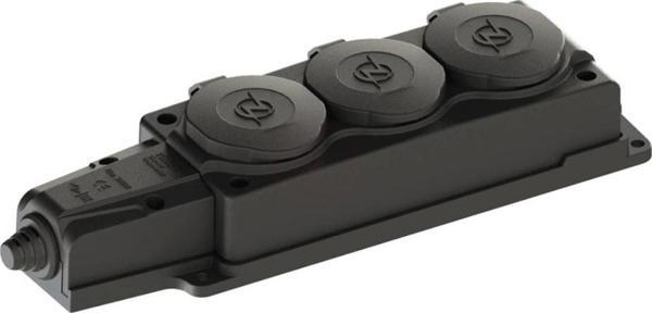 NEAD 1X16 Üçlü Kauçuk Grup Priz 220v - Image 1