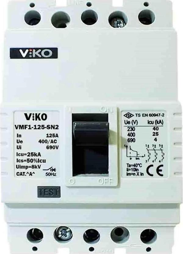 VİKO VMF1-80  80A TERMİK KOMPAKT ŞALTER 25kA - Image 1