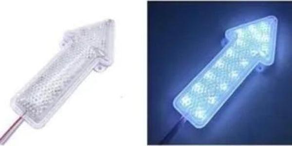 ÇAKAR 12V ANİMASYONLU OK İŞARETLİ LED MODÜL BEYAZ - Image 1