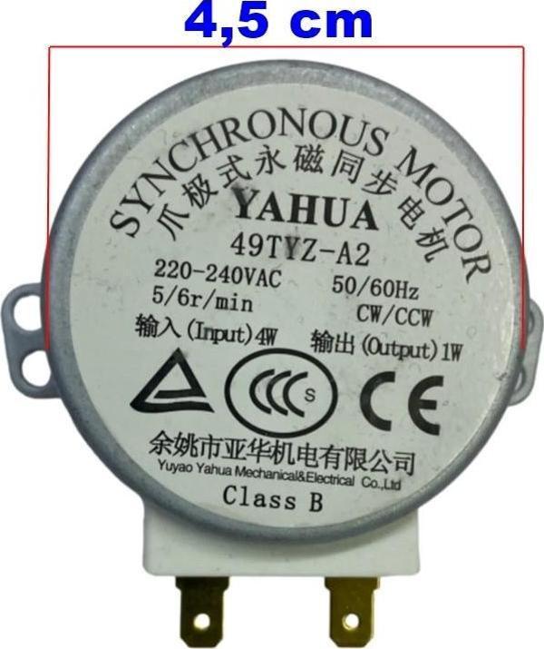 UNİVERSAL Mikrodalga Tepsi Çevirme Motoru 220V - Image 1