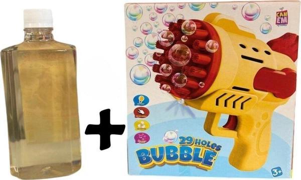 Can-Em Oyuncak Can Em Pilli Köpük Atan Tabanca Mavi Kırmızı - Image 1