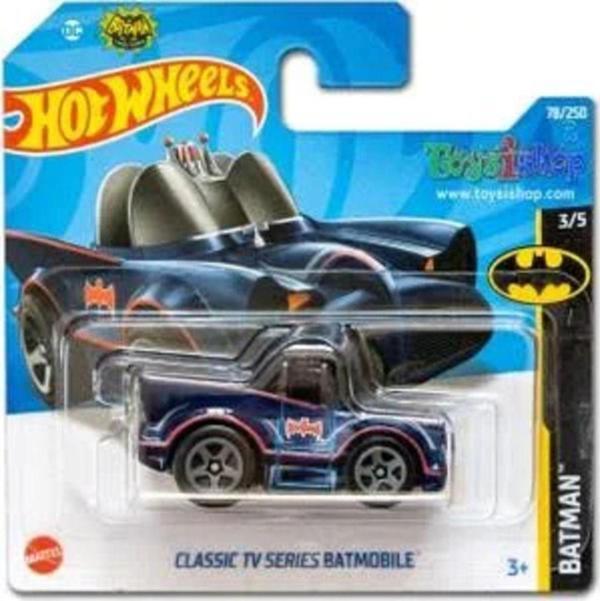 Hot Wheels Classıc Tv Serıes Batmobile Tekli Metal Arabalar Hcw60 - Image 1