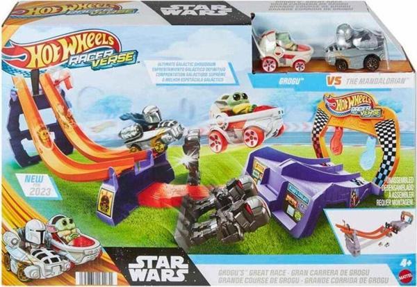 Hot Wheels Racerverse Starwars Pisti Grogu'S Great Race 4+ - Image 1