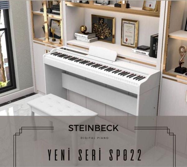 Steinbeck Sp022 Piyano Beyaz - Image 1