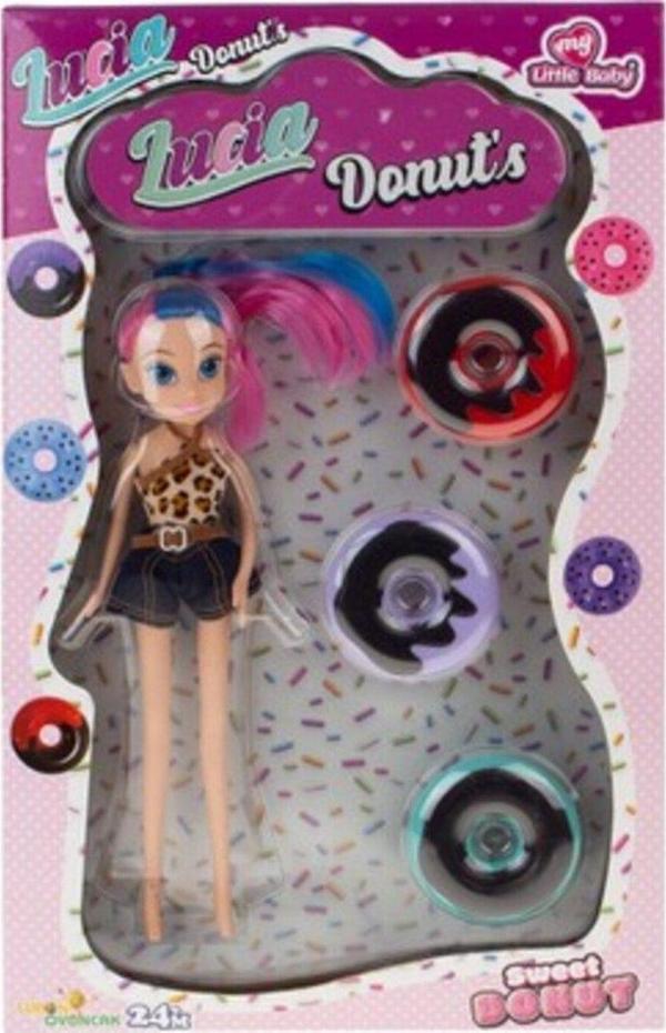 Milky Ada Toys Limon Oyuncak Lucıa Donut'S Çocuk Eğlenceli Bebek Seti - Image 1