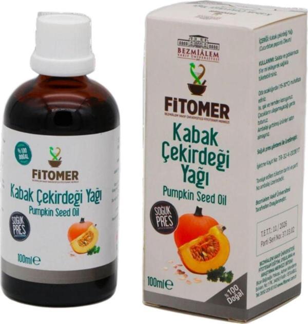 Fitomer Kabak Çekirdeği Yağı 100 Ml - Image 1