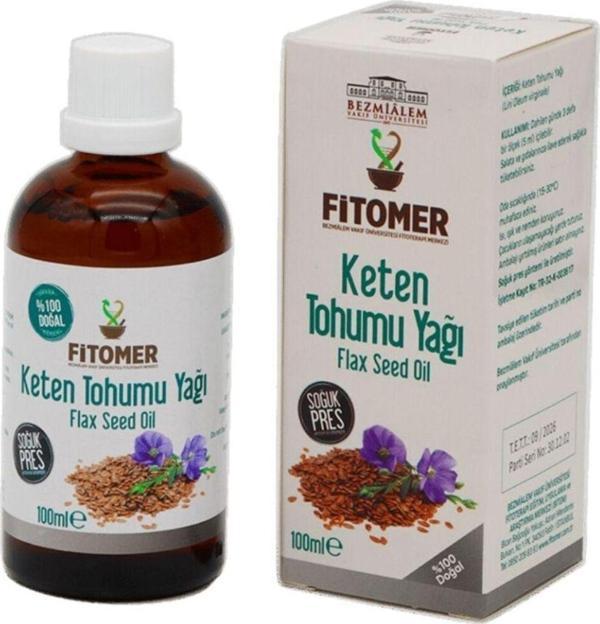 Fitomer Keten Tohumu Yağı 100 Ml - Image 1