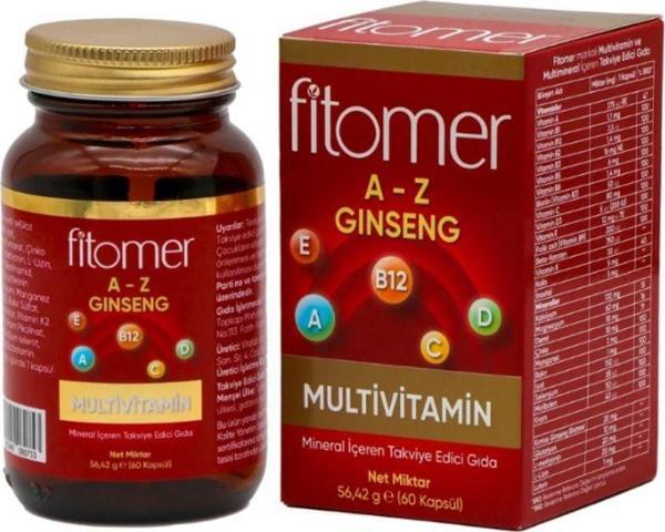 Fitomer Multivitamin 60 Kapsül - Image 1