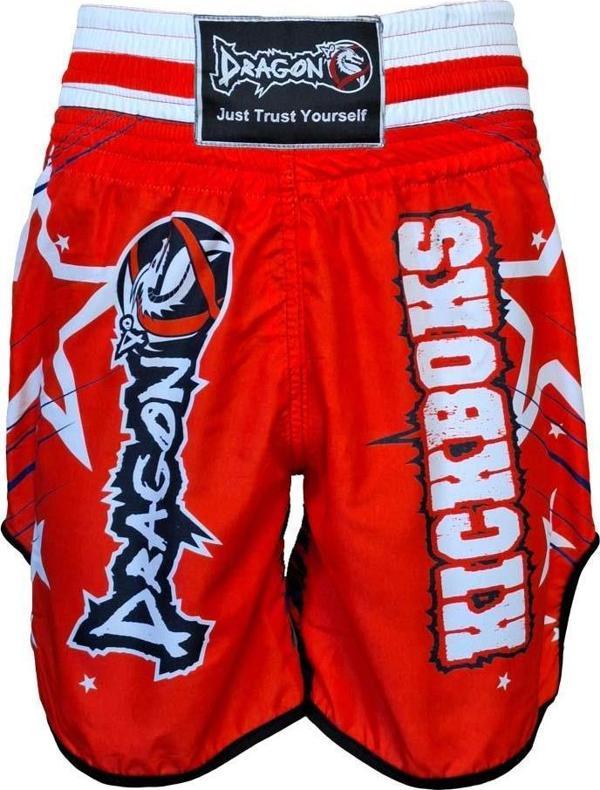 DragonDo KB240 Kick Boks Şortu Dijital Baskılı Kick Boxing Antrenman Şortu - Image 1