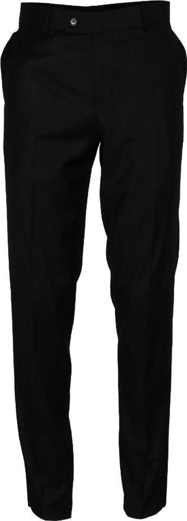 Erkek Siyah Kumaş Pantolon Normal Kesim RAR01184 - Image 1