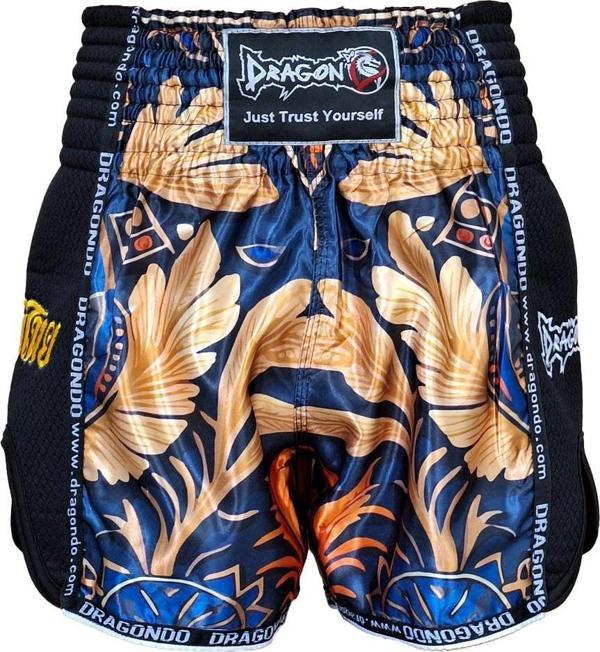 DragonDo MT3070 Muay Thai Şortu Baskılı Nakışlı Muay Thai Şort - Image 1