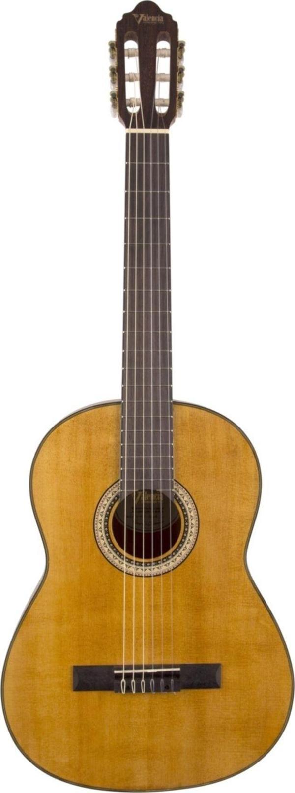 Valencia Vc404 Klasik Gitar, Scale 4/4, Naturel Mat, Kapak Sıtka - Image 1