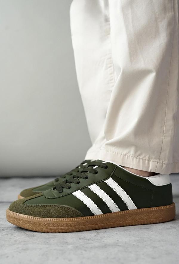 Muggo JABBAR Unisex Ortopedik Günlük Garantili Bağcıklı Yürüyüş Koşu Sneaker Spor Ayakkabı - Image 1