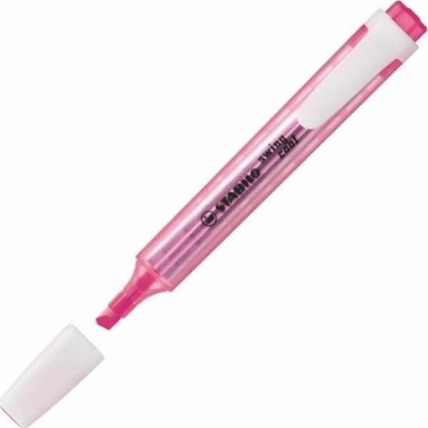 STABILO FOSFORLU KALEM SWING COOL PEMBE 275/56 - (10 Adet) - Image 1