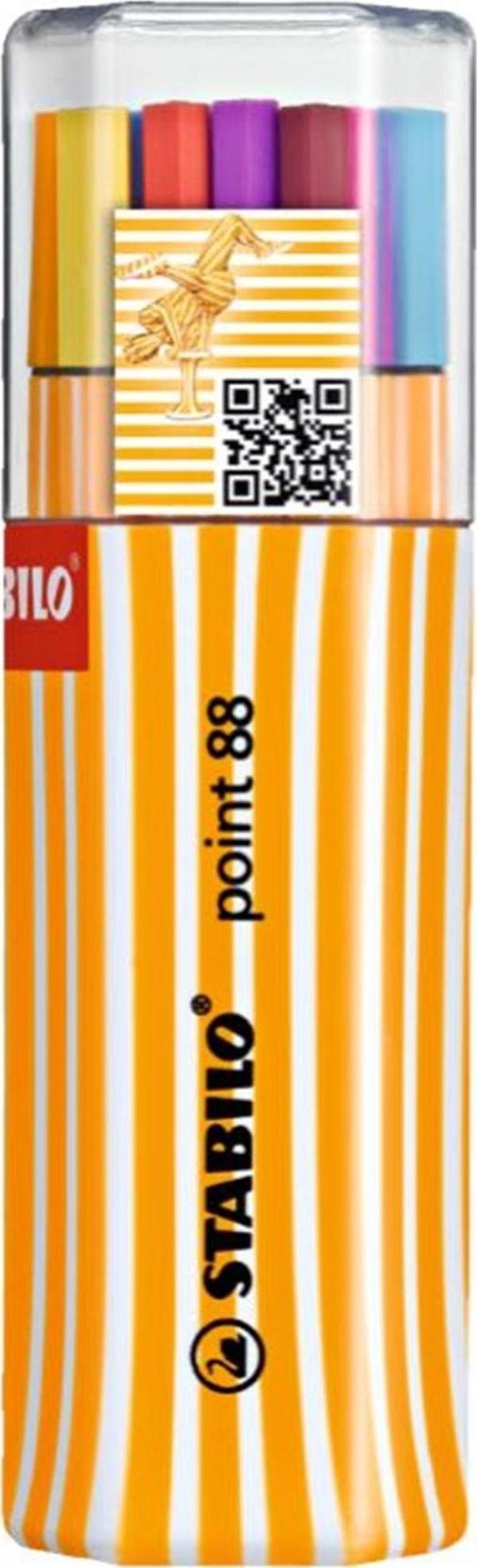 STABILO GLISS KALEM POINT 88 20 LI TWIN 8820-01 - Image 1