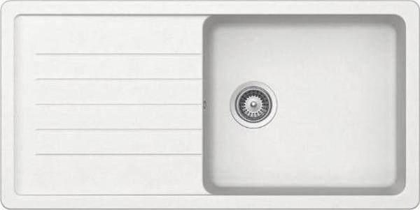 Ukinox Evye Valente D-100L Beyaz Granit - Image 1