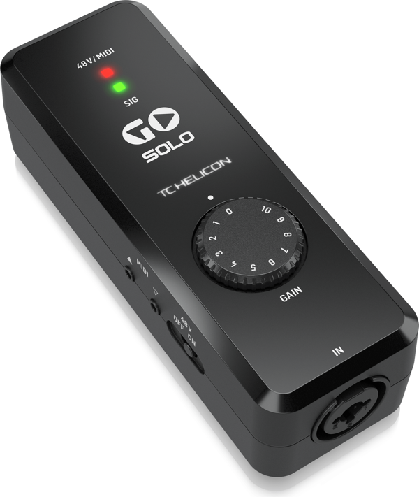 TC HELICON GO SOLO Mobil Cihazlar için Gitar Arayüzü - Image 1